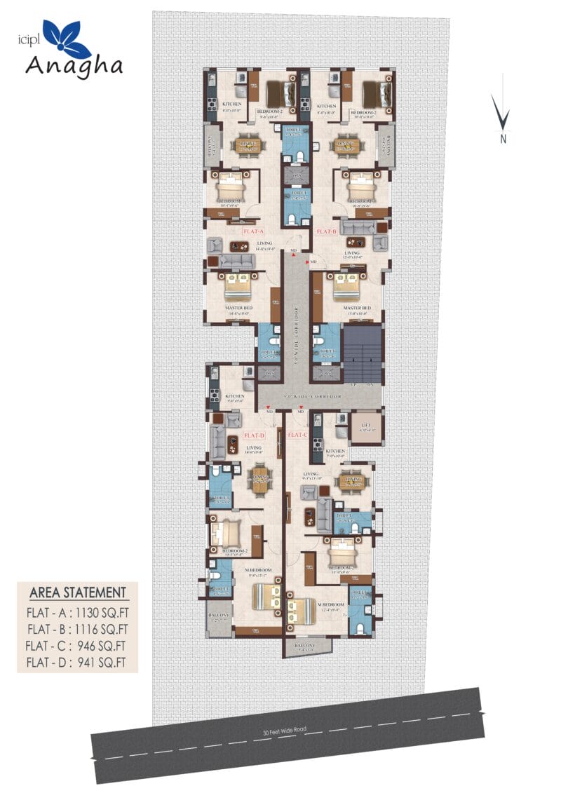 ICIPL Anagha Floor Plan